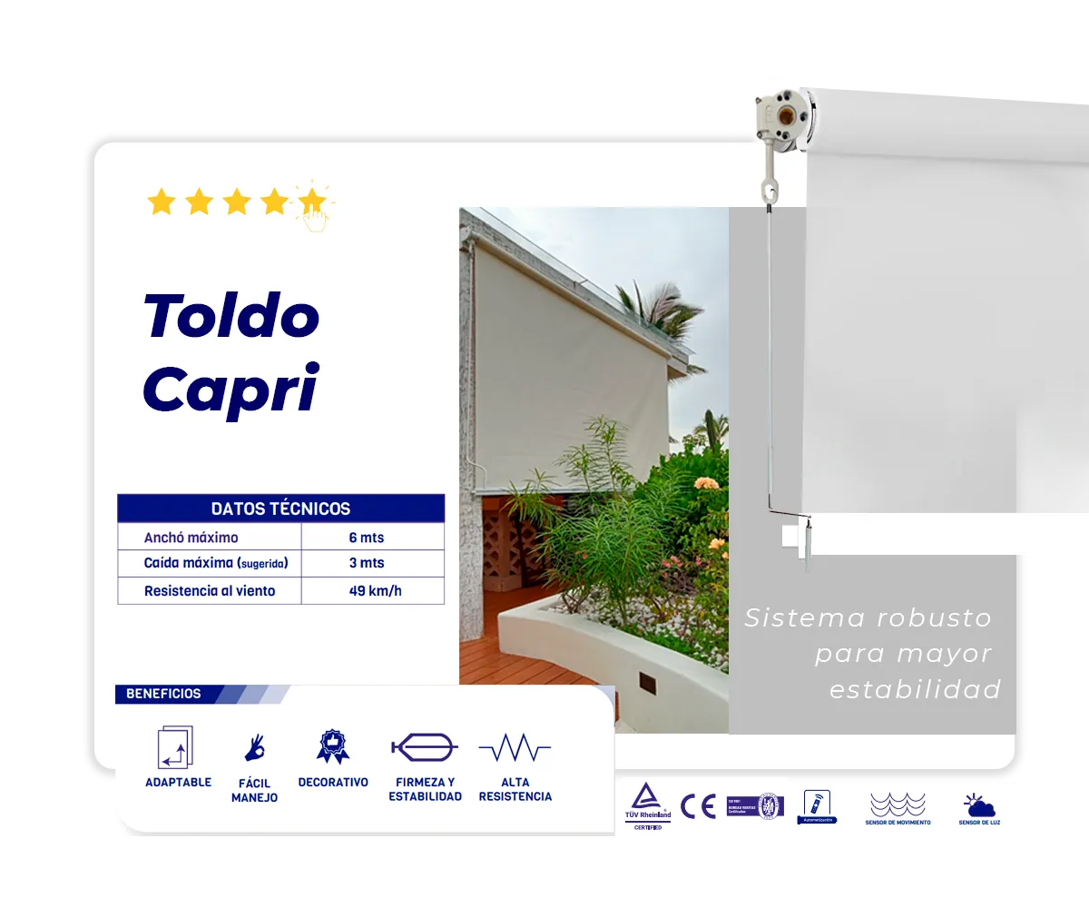 toldo capri